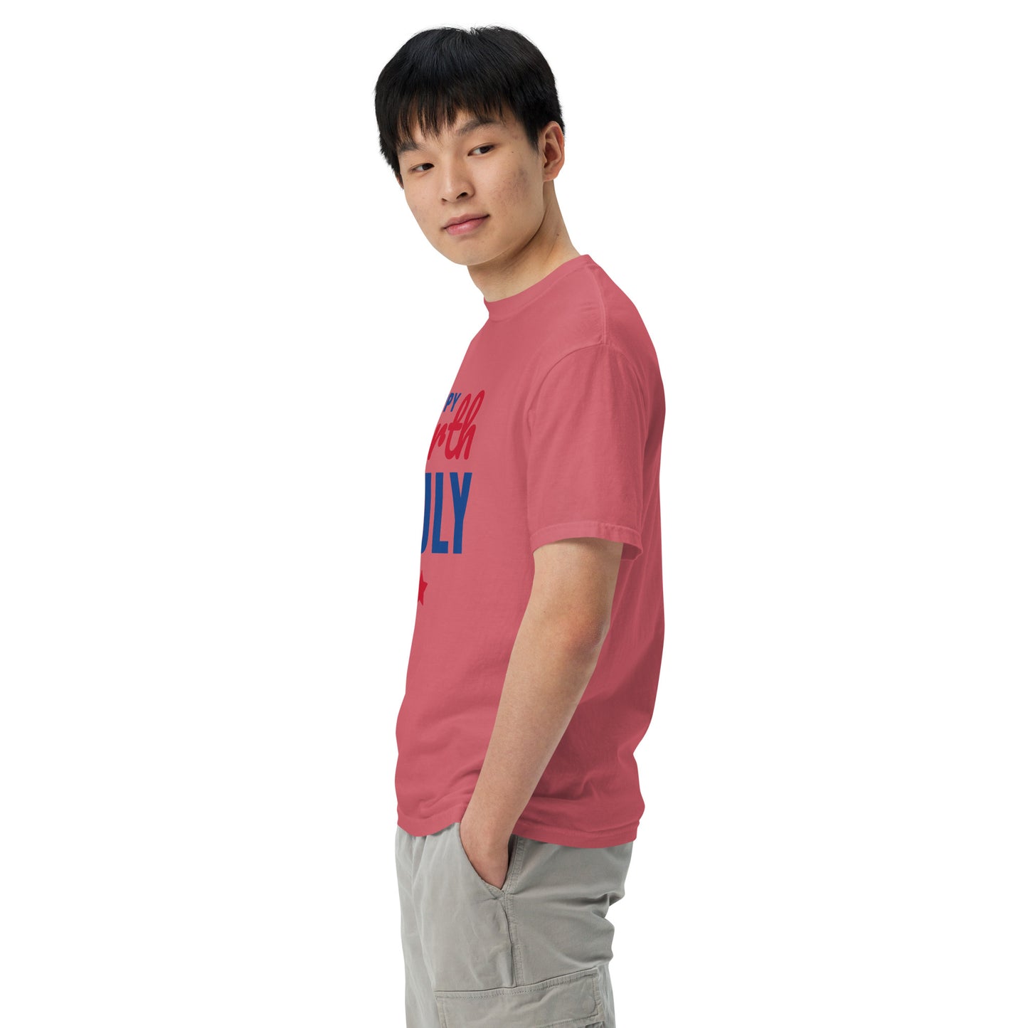 Unisex garment-dyed heavyweight t-shirt Summer T-shirt
