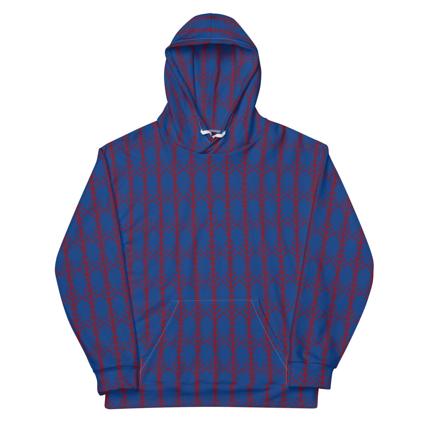Unisex Hoodie festive pattern, christmas pattern - PratSN