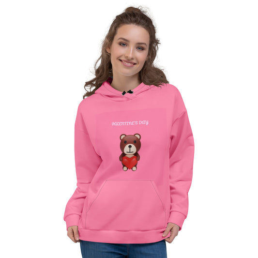 Unisex Hoodie, Men's Hoodie, Pullover Hoodie, Sweatshirt Valentines day Hoodie - PratSN