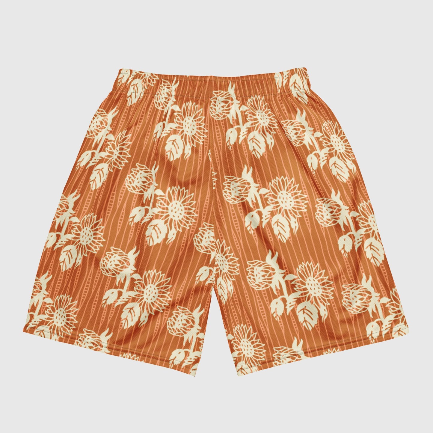 Unisex mesh shorts, Floral Mesh Shorts, Basketball Shorts, Summer beach Shorts, Athletic Style Shorts, Mesh Gym shorts - PratSN