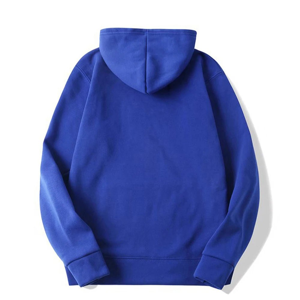 Unisex Plain Pullover Fleece Hoodies Sweatshirt - PratSN