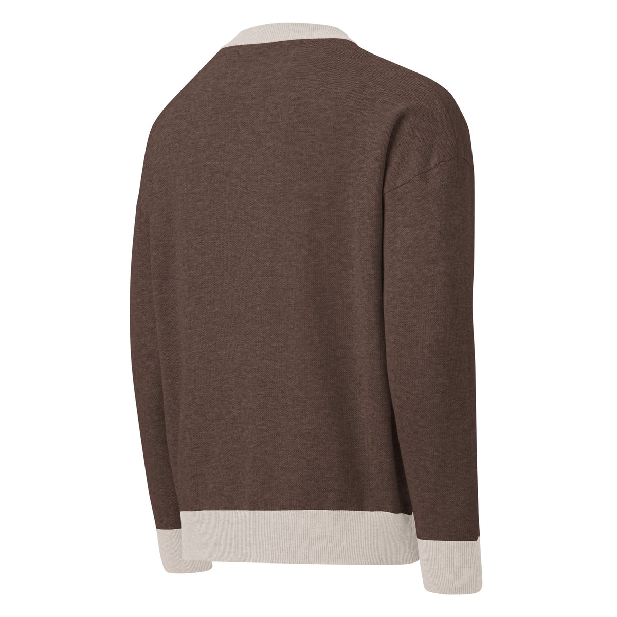 Unisex Relaxed fit knitted crew neck sweater - PratSN