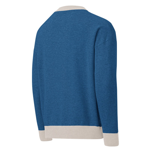 Unisex Relaxed fit knitted crew neck sweater - PratSN