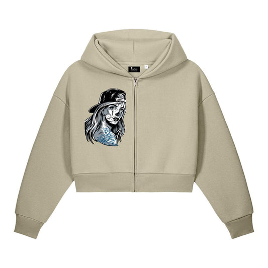 Unisex sculpted heavyweight zip-up hoodie - PratSN