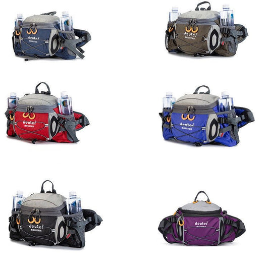 Unisex Sports Running Waist Bag Fitness Waterproof Riding Waist Bag - PratSN