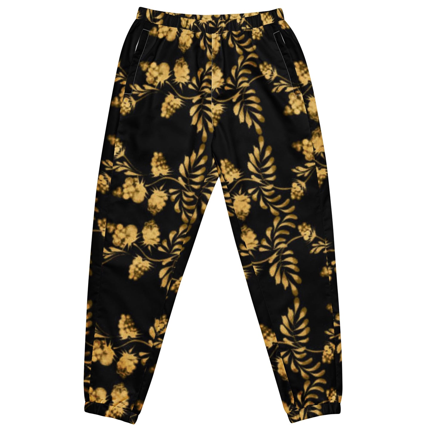 Unisex track pants. Black and Gold Color Pants - PratSN