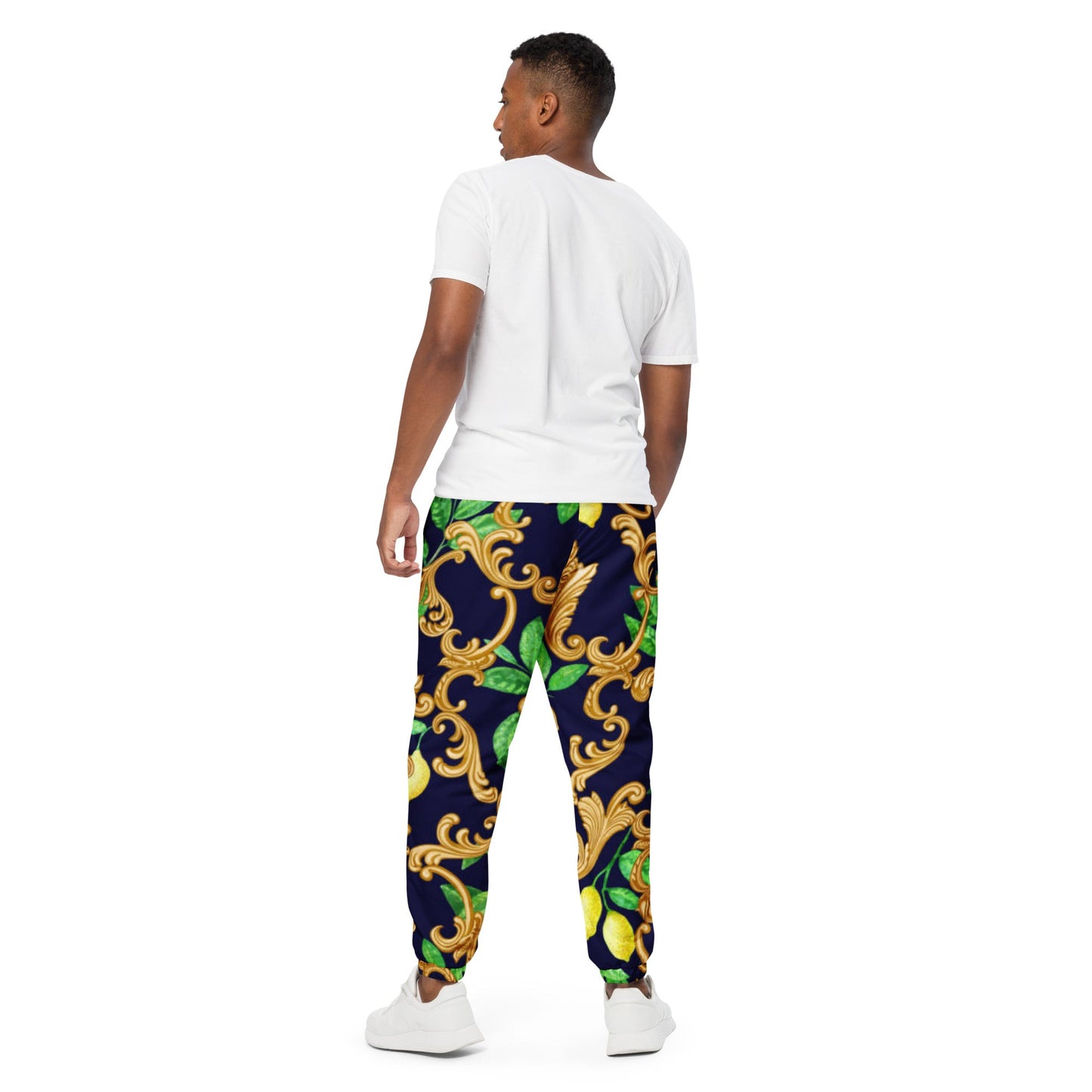 Unisex track pants, gold and green pants - PratSN