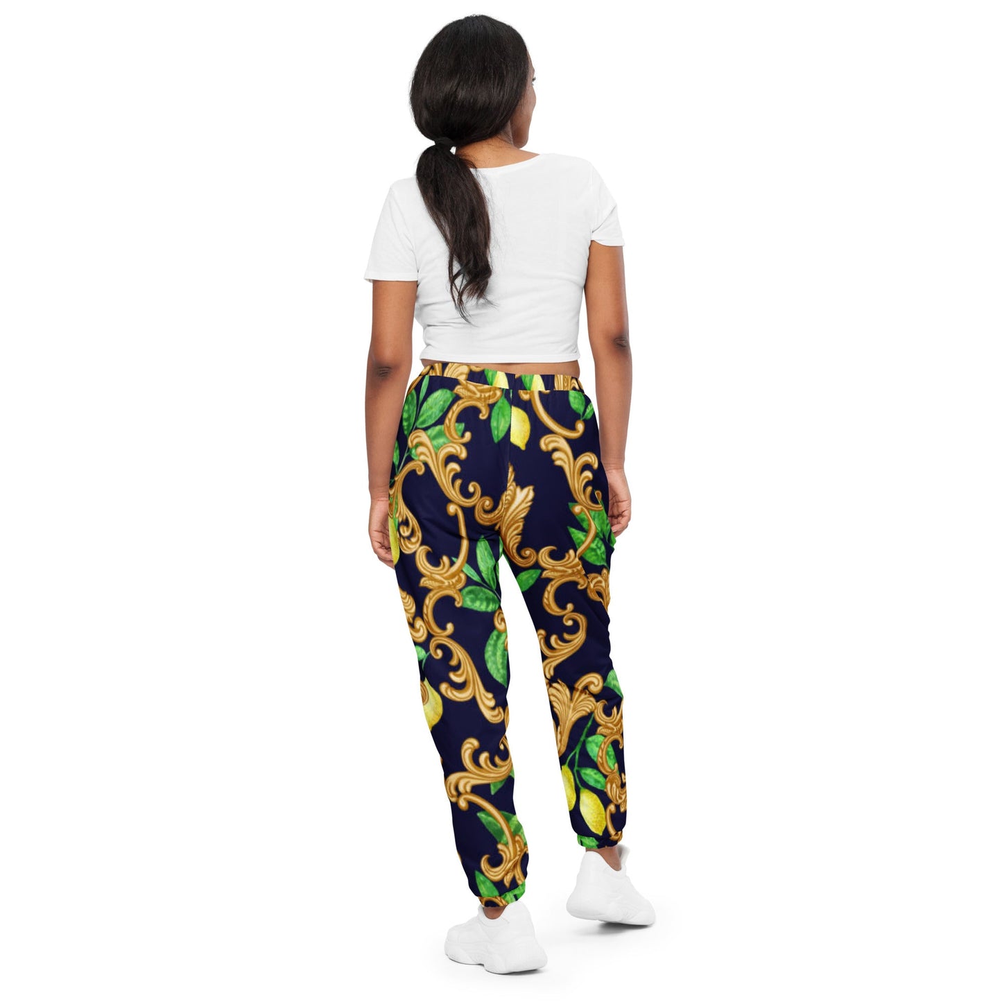 Unisex track pants, gold and green pants - PratSN