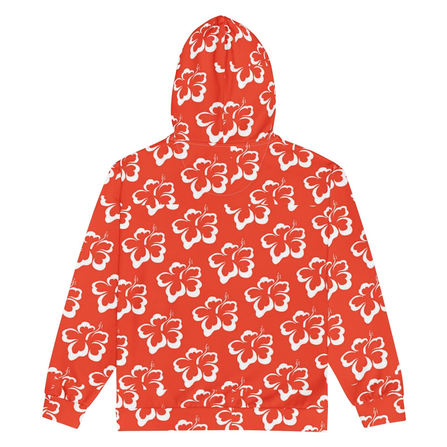 Unisex zip hoodie Botanical Print Hoodie - Gender Neutral Zip - Up - PratSN