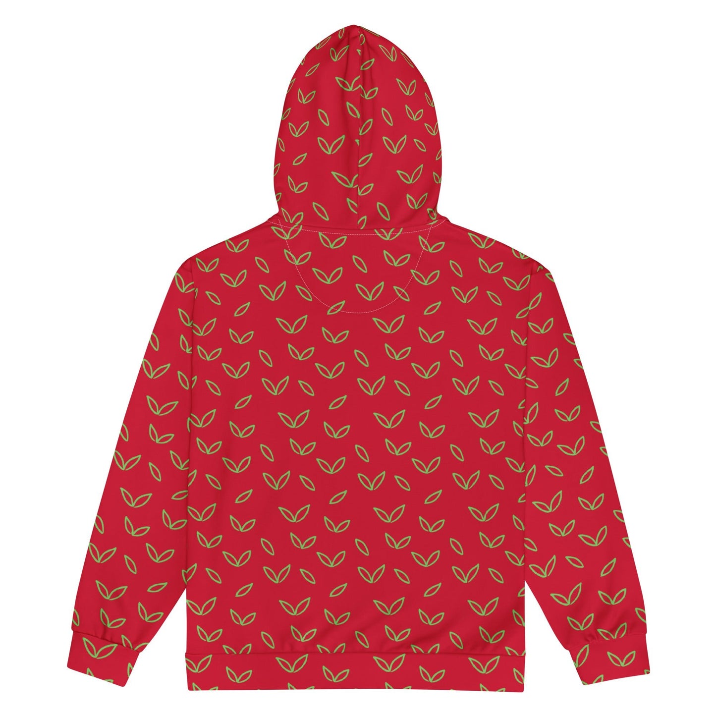 Unisex zip hoodie Red Vintage hoodie - PratSN