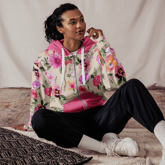 Unisex zip hoodie Vintage Style - PratSN