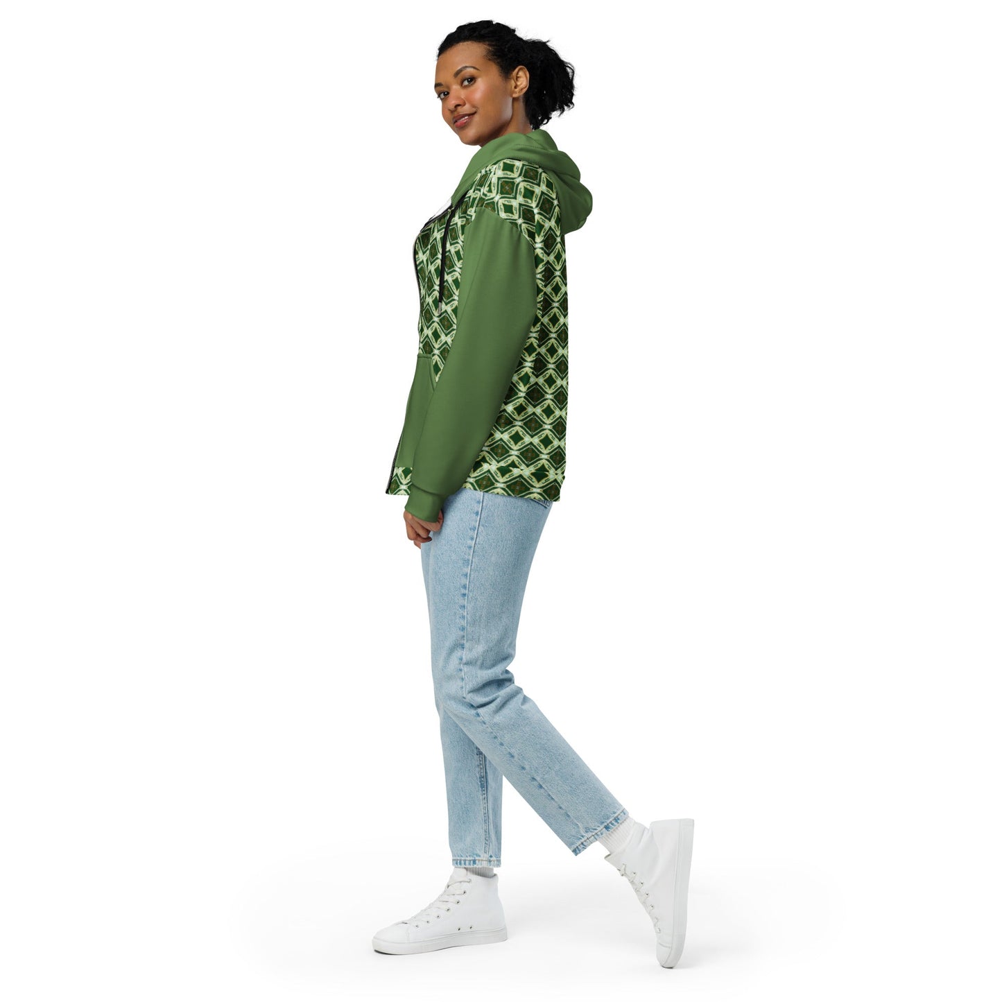 Unisex zip hoodie Vintage Style - PratSN