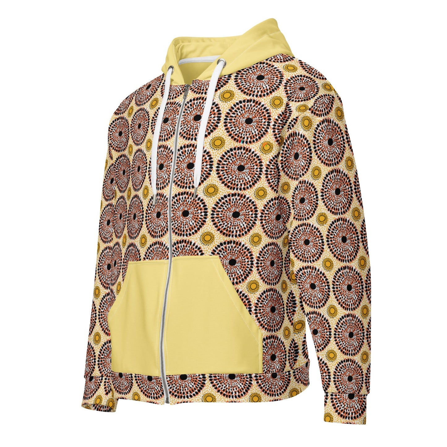 Unisex zip hoodie Vintage Style - PratSN