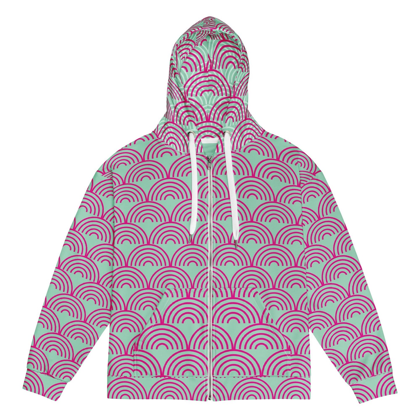 Unisex zip hoodie Vintage Style - PratSN