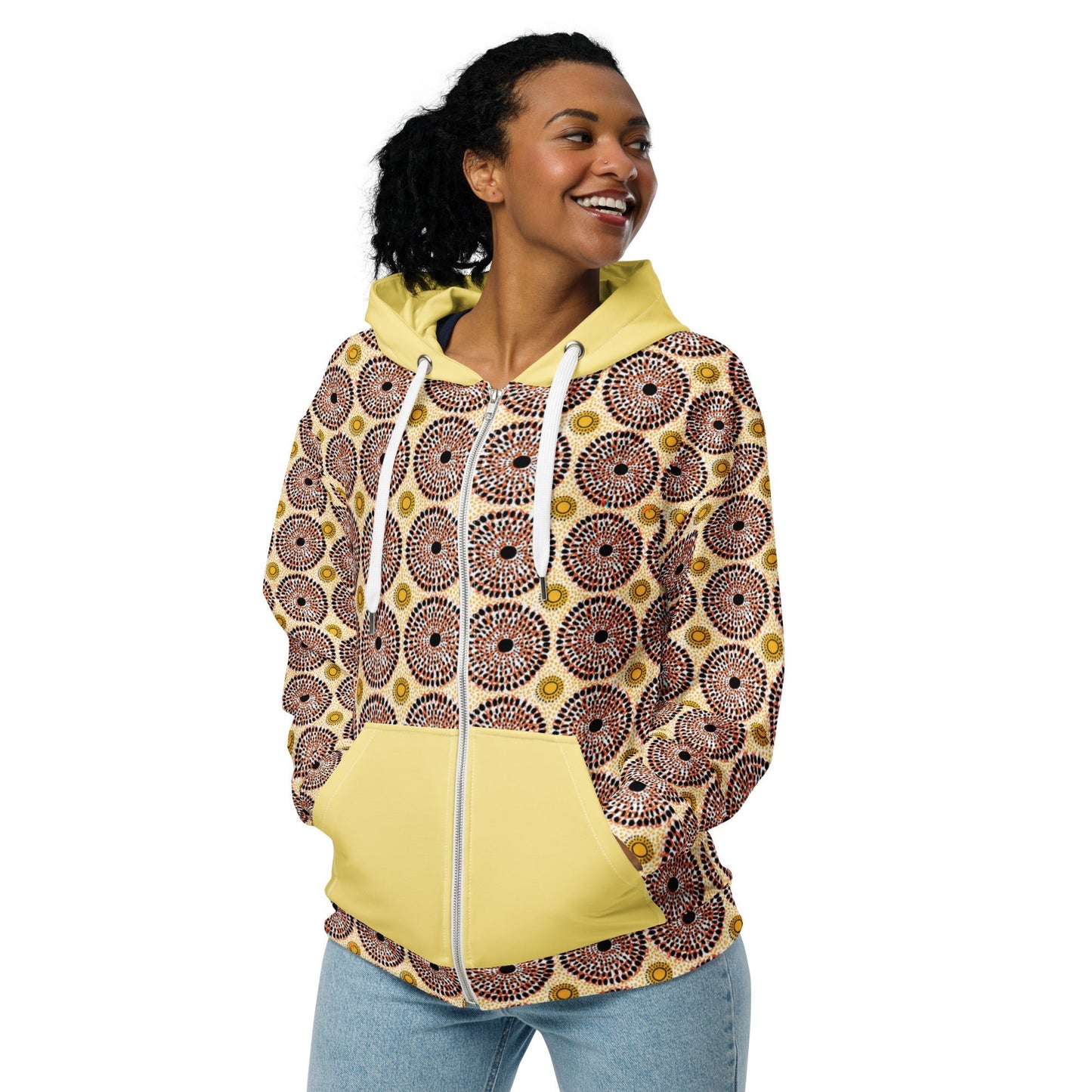 Unisex zip hoodie Vintage Style - PratSN