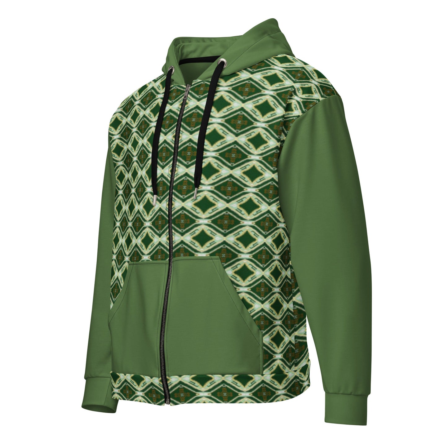 Unisex zip hoodie Vintage Style - PratSN