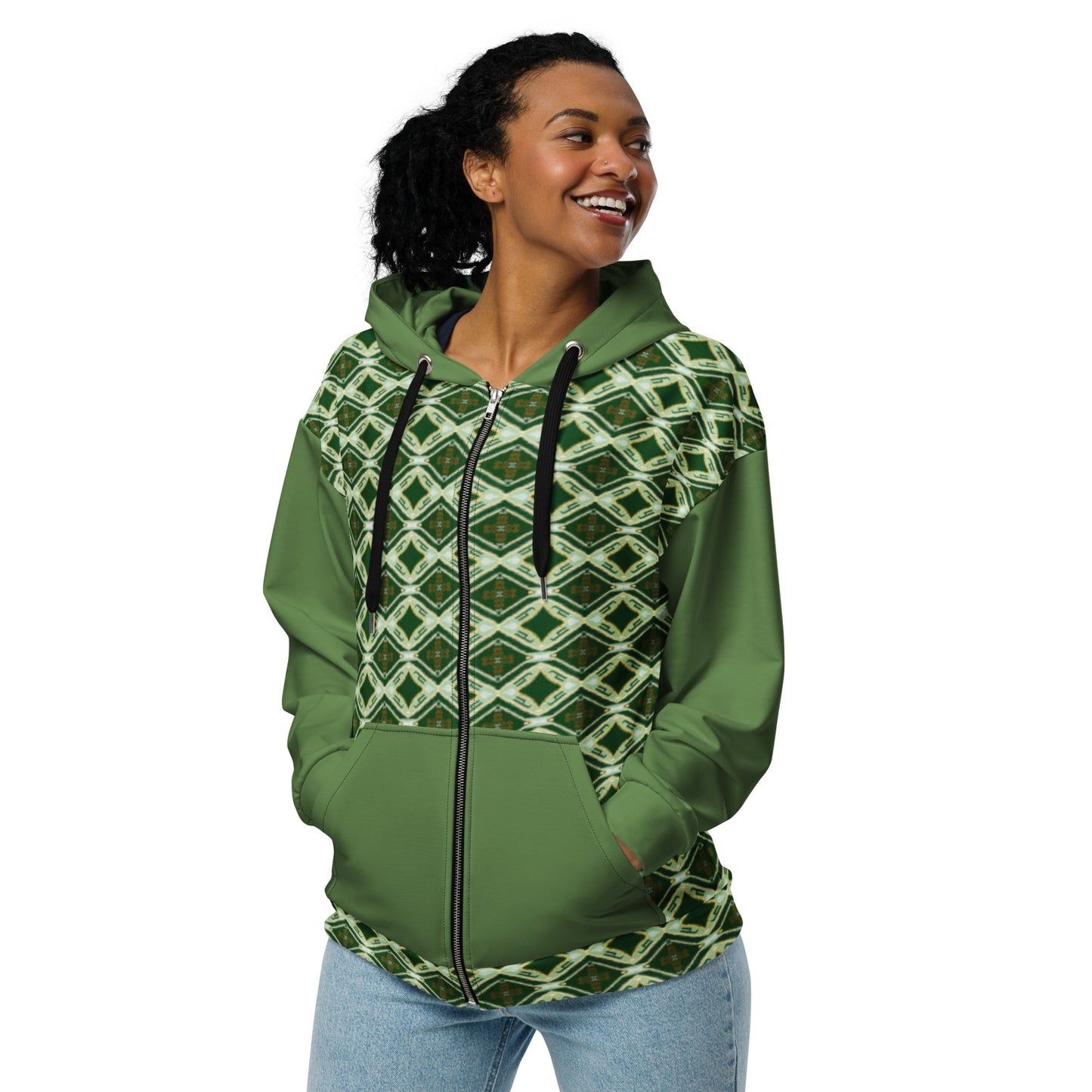 Unisex zip hoodie Vintage Style - PratSN