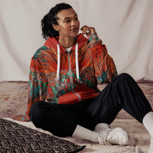 Unisex zip hoodie Vintage Style - PratSN