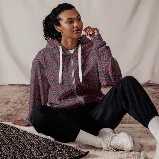 Unisex zip hoodie Vintage Style - PratSN