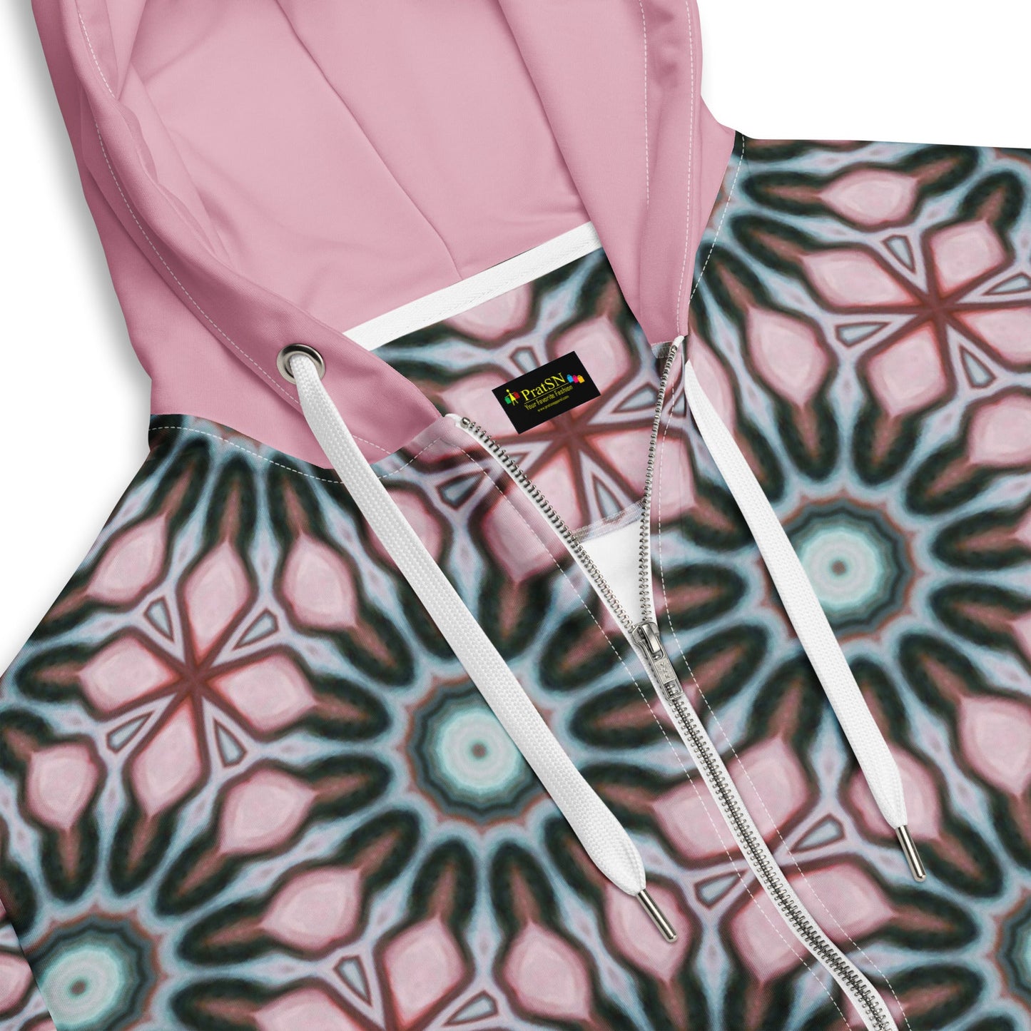 Unisex zip hoodie Vintage Style - PratSN