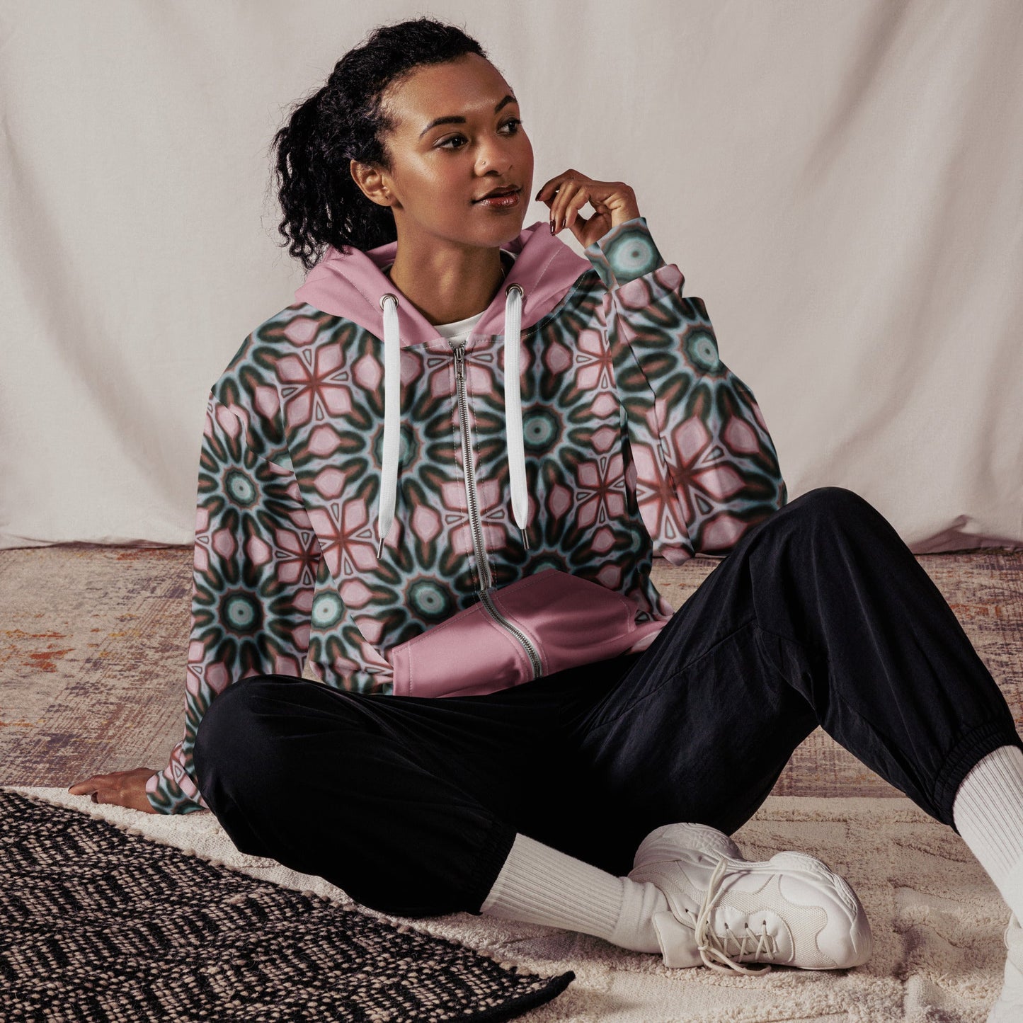 Unisex zip hoodie Vintage Style - PratSN