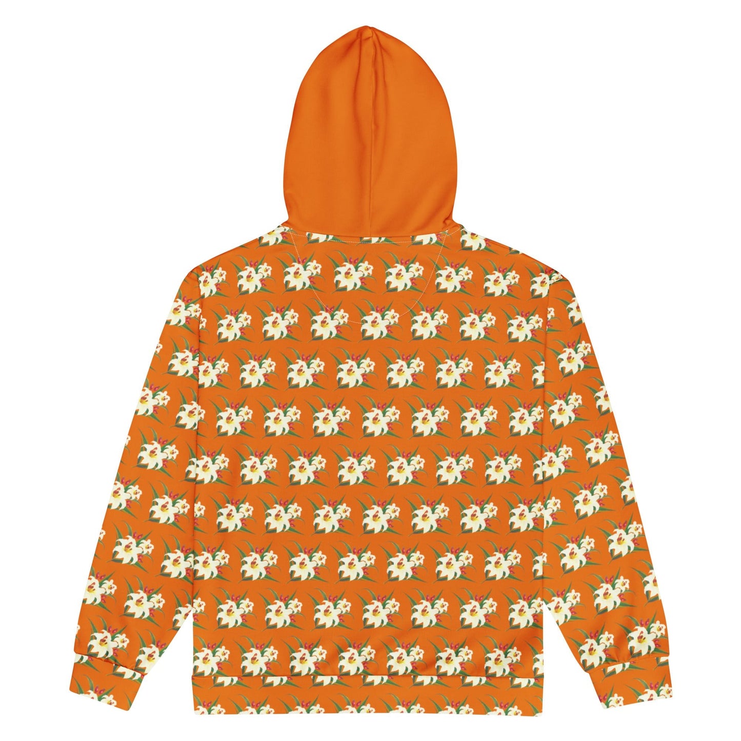 Unisex zip hoodie Vintage Style floral jacket - PratSN