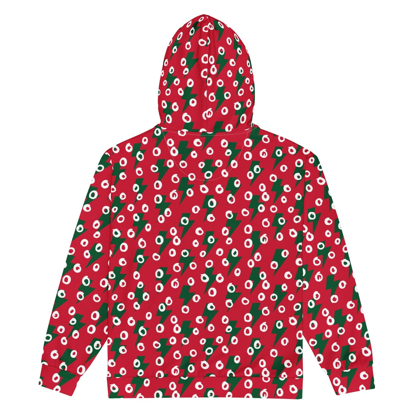 Unisex zip hoodie Vintage Style Red jaiket - PratSN