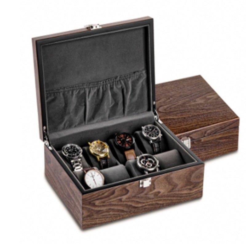 Walnut Watch Storage Organizer Box Simple Household - PratSN