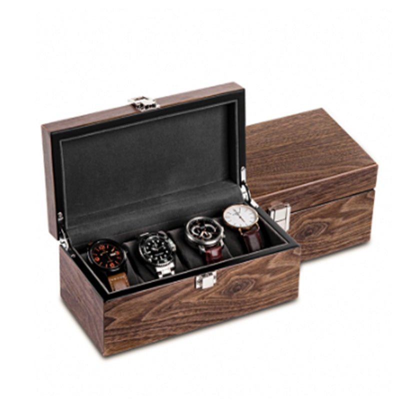 Walnut Watch Storage Organizer Box Simple Household - PratSN