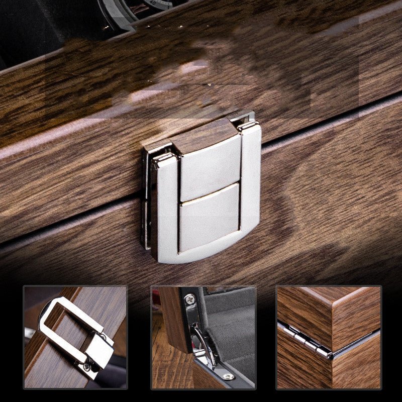 Walnut Watch Storage Organizer Box Simple Household - PratSN