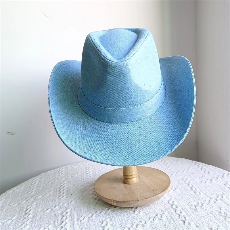 Western ethnic style cowboy hat tassel cowboy series fashion unisex jazz with heart shape decoration western cowboy hat - PratSN