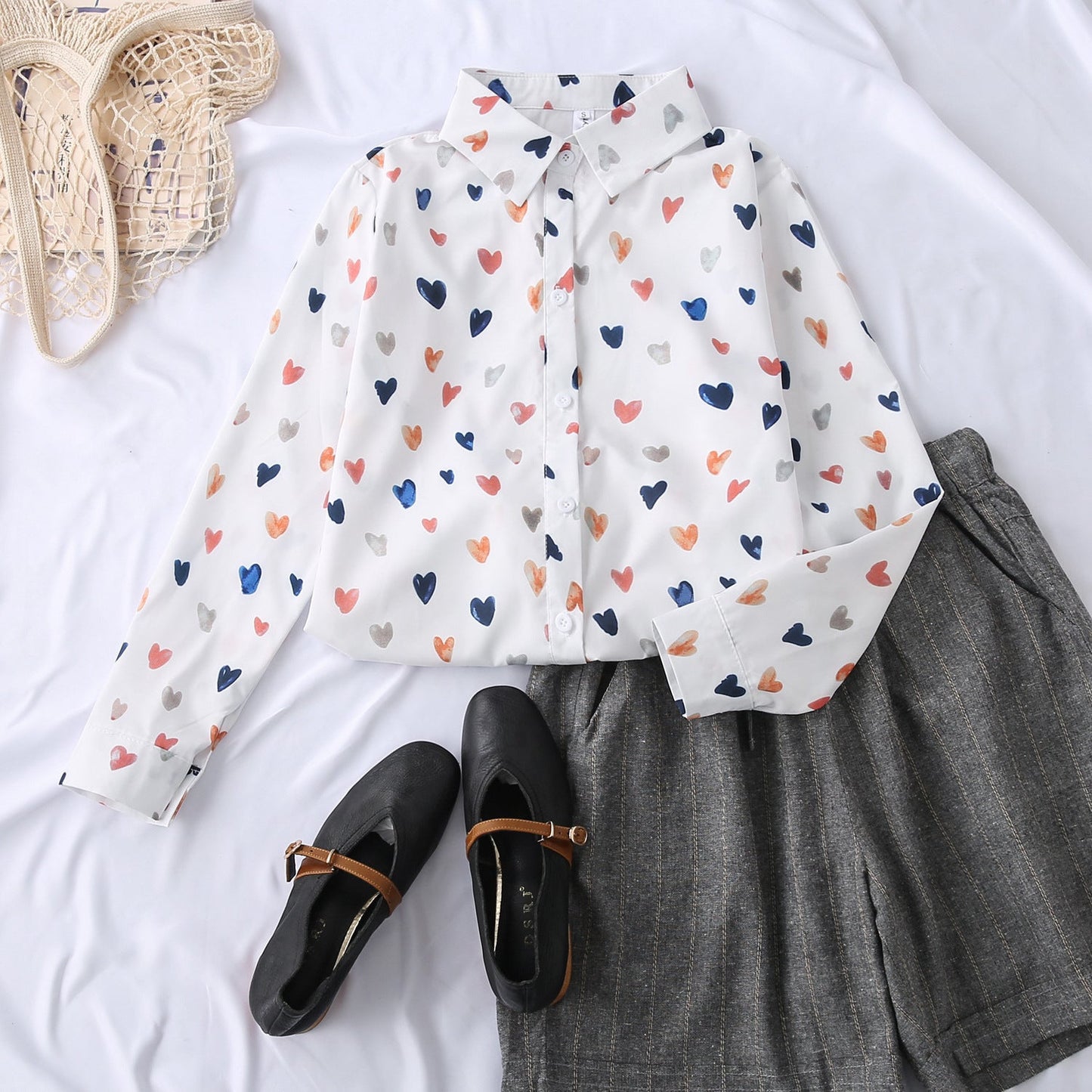 Western Style Shirt Women New Fashion Long Sleeved Loose Top - PratSN