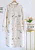 Winter air Cotton Interlayer Maternity Dress During Pregnancy Postpartum Nursing Pregnant Women Pajama Women - PratSN