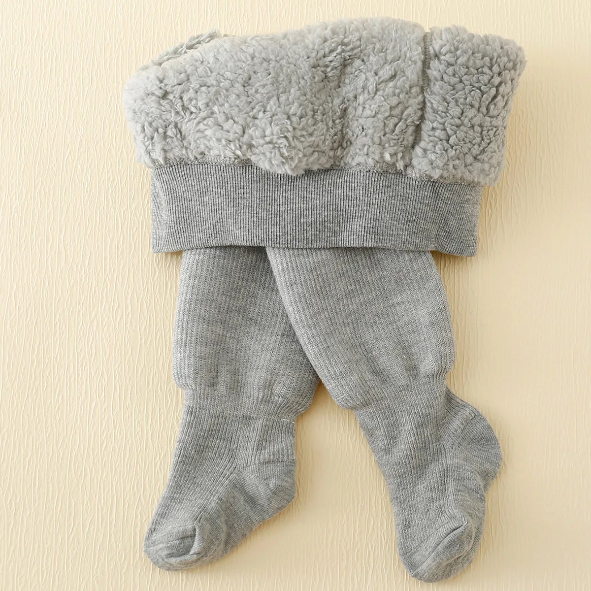 winter Infant baby girls Polar Fleece Lining stripes leggings plus thick warmth cotton Tights toddler kids Keep warm pantyhose - PratSN