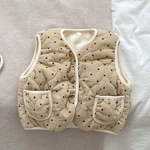 Winter Infant Baby Girls Thicken Warm Jacket Coat Newborn Baby Girls Plush Cardigan Coat Children Thicken Warm Clothes - PratSN