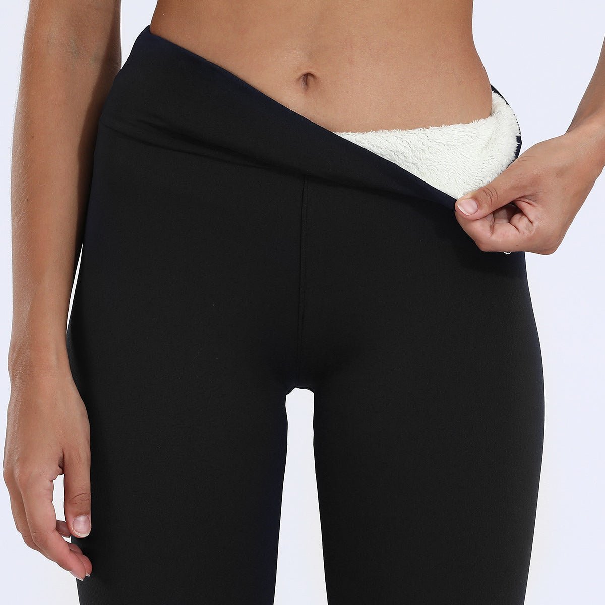 Winter Leggings Warm Thick High Stretch Cashmere Leggings Skinny Fitness Woman Pants - PratSN
