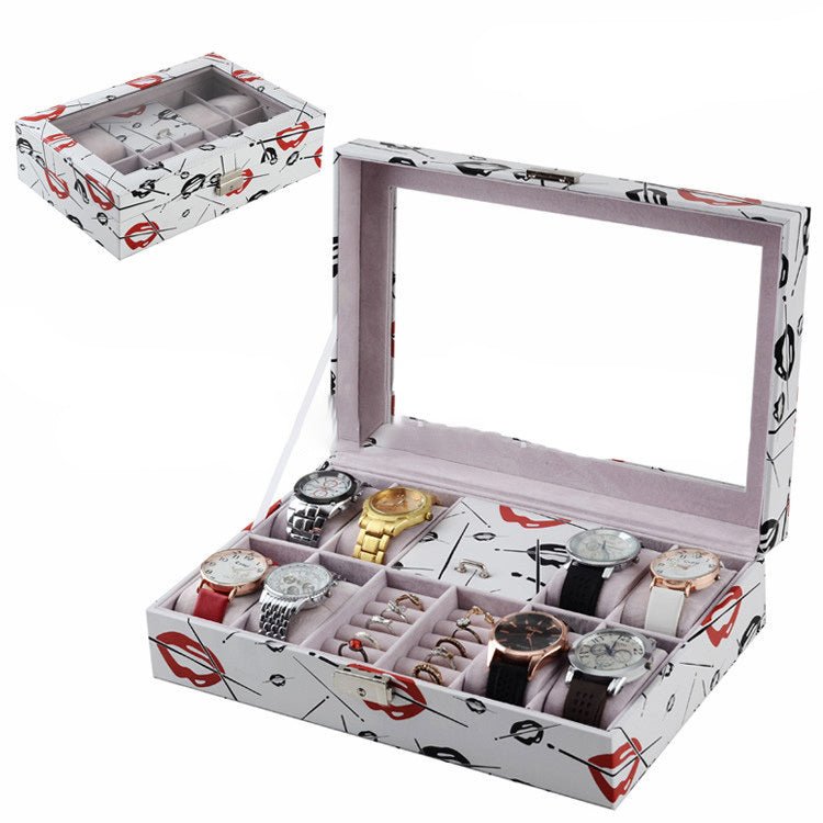 Women DIY Home Storage Desk Case Makeup Organizer Box - PratSN
