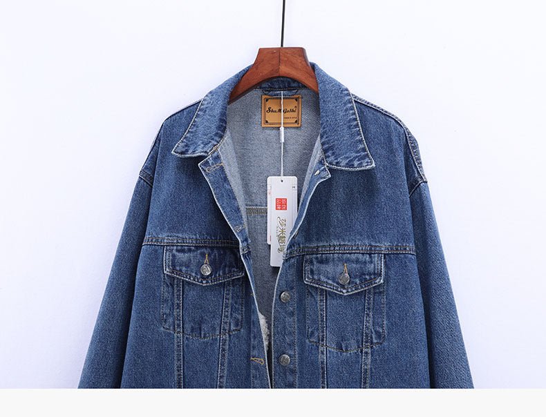 Women Loose And Thin Denim Coat - PratSN