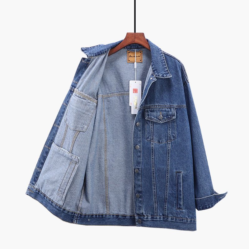 Women Loose And Thin Denim Coat - PratSN
