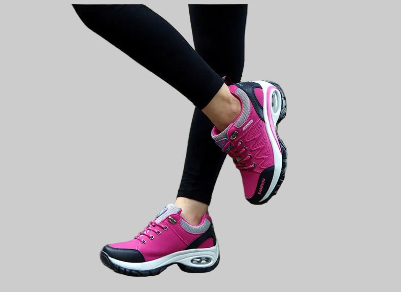 Women Sports Shoes Platform Sneakers Fashion Outdoor Hiking Non - Slip Casual Shoes Low Top Running Shoes Women Footwear - PratSN