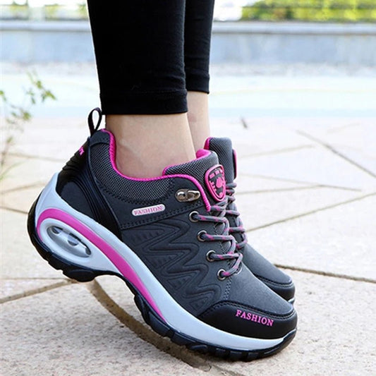 Women Sports Shoes Platform Sneakers Fashion Outdoor Hiking Non - Slip Casual Shoes Low Top Running Shoes Women Footwear - PratSN