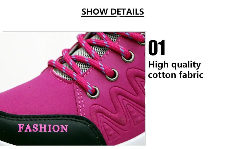 Women Sports Shoes Platform Sneakers Fashion Outdoor Hiking Non - Slip Casual Shoes Low Top Running Shoes Women Footwear - PratSN