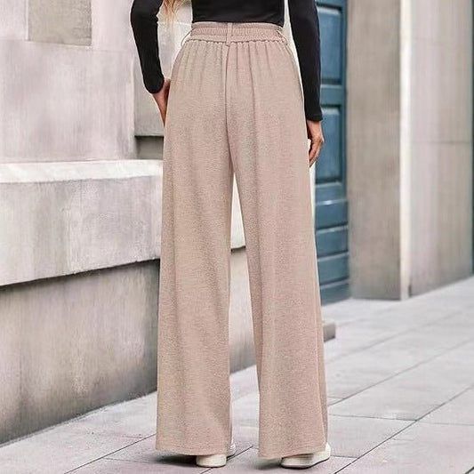 Women Straight - leg Wide - leg Pants - PratSN