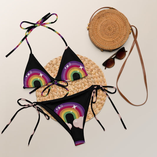 Women's All - over print string bikini - PratSN