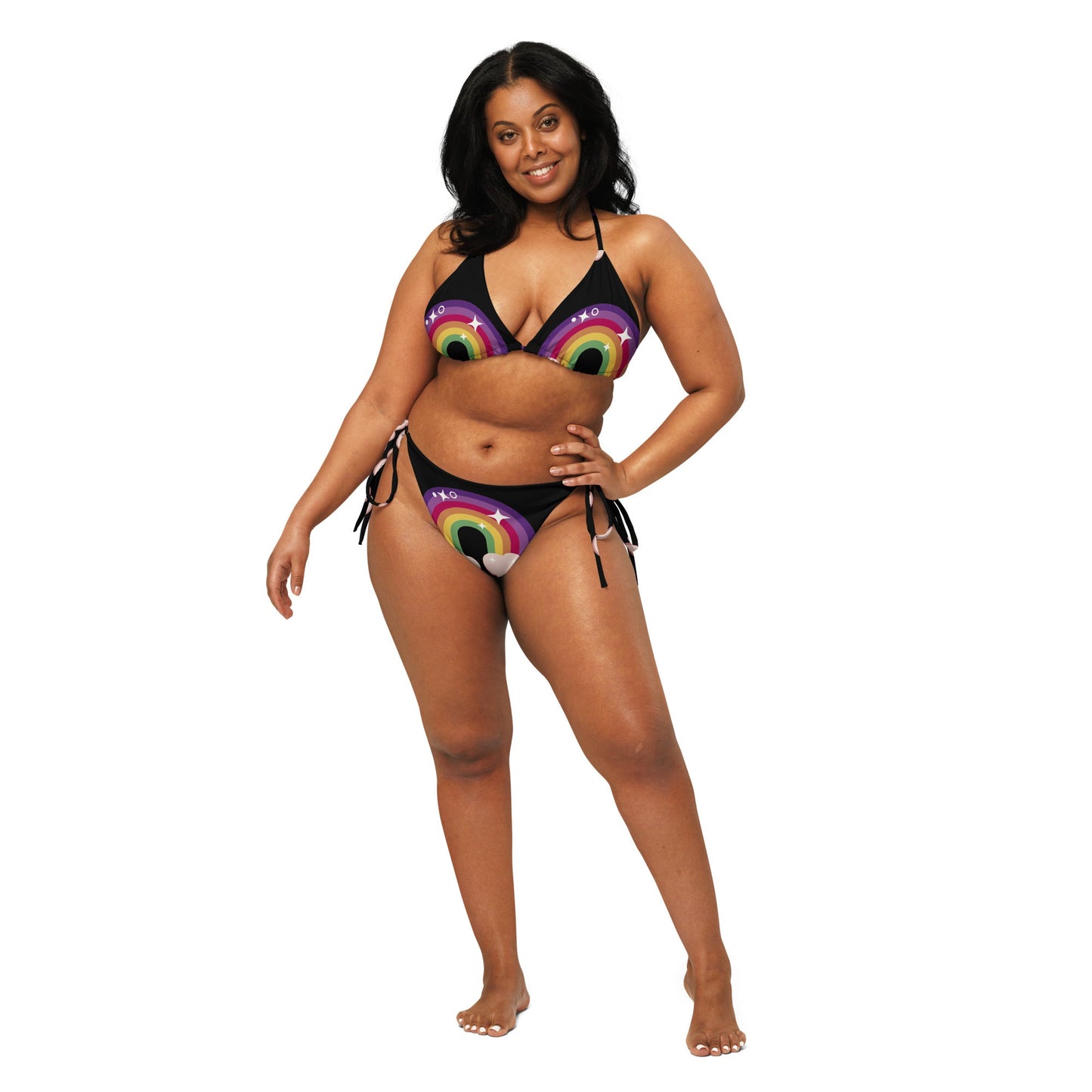 Women's All - over print string bikini - PratSN
