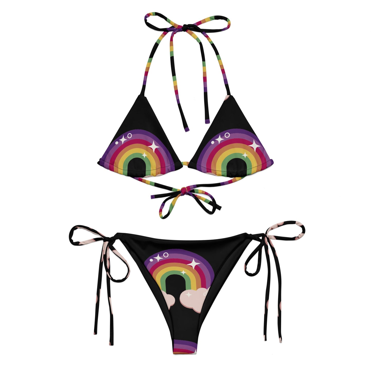 Women's All - over print string bikini - PratSN