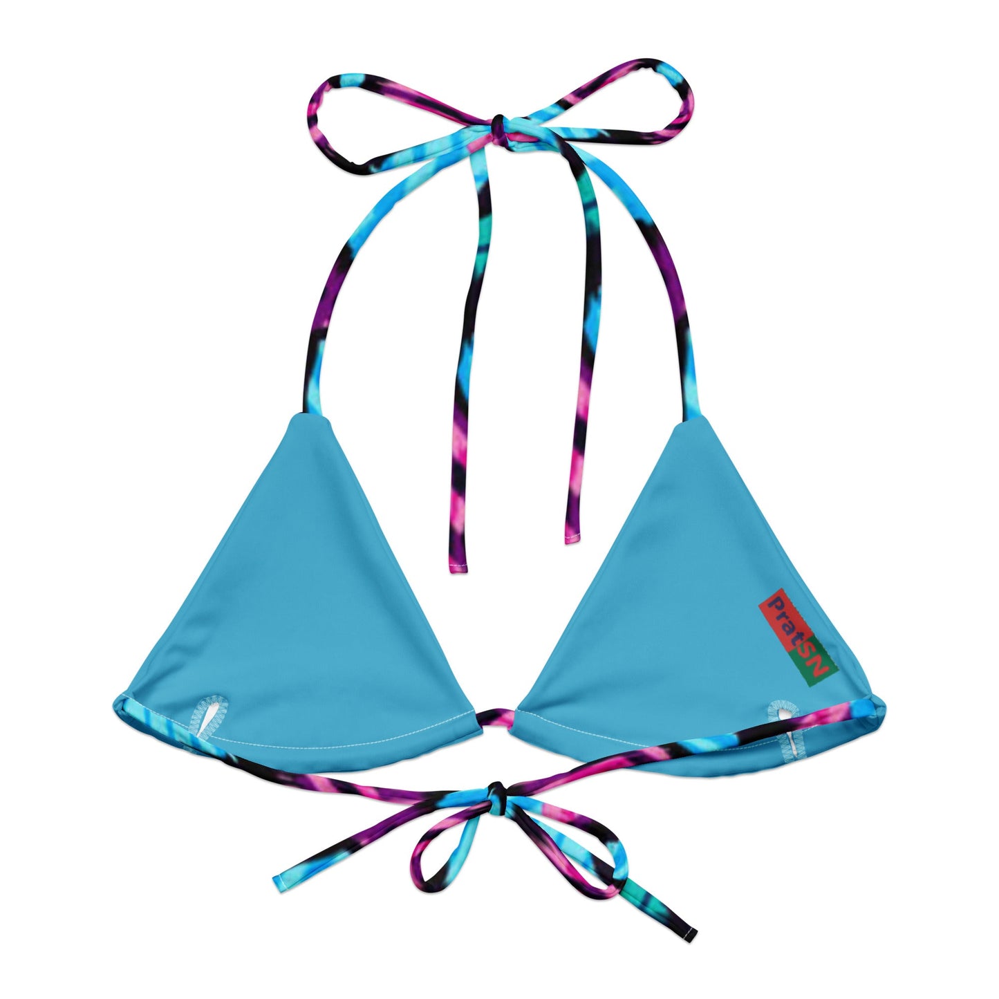 Women's all - over print string bikini, classy bikini, cute summer bikini - PratSN