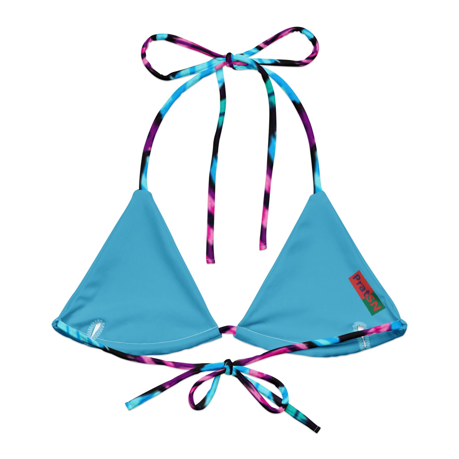 Women's all - over print string bikini, classy bikini, cute summer bikini - PratSN