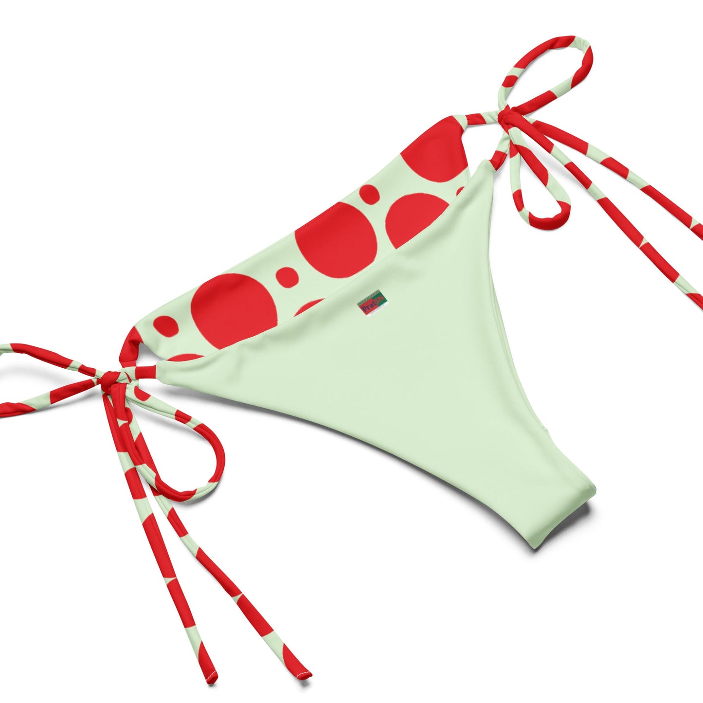 Women's all - over print string bikini, cute Summer Bikini - PratSN
