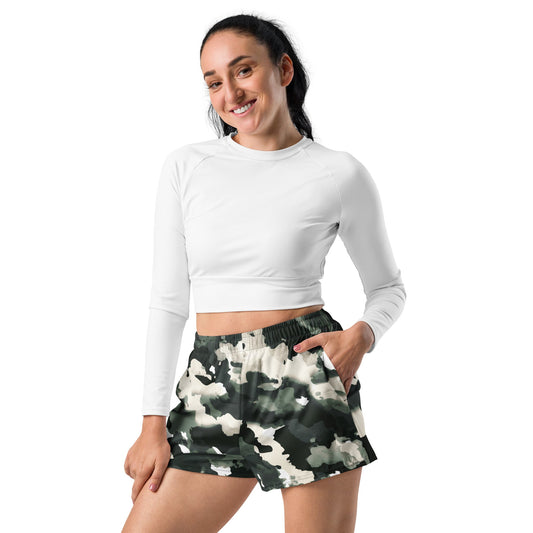 Women's Athletic Shorts - Eco - Friendly Fitness Wear for Her - PratSN
